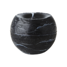COTE NORD Ball candle S, Black