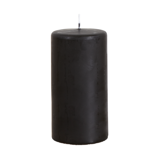 SKYLINE Pillar candle, Black