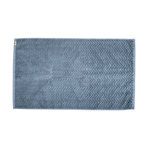 ARILD Tapis de bain, Bleu/gris